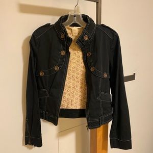 Vintage Black Blazer Jacket